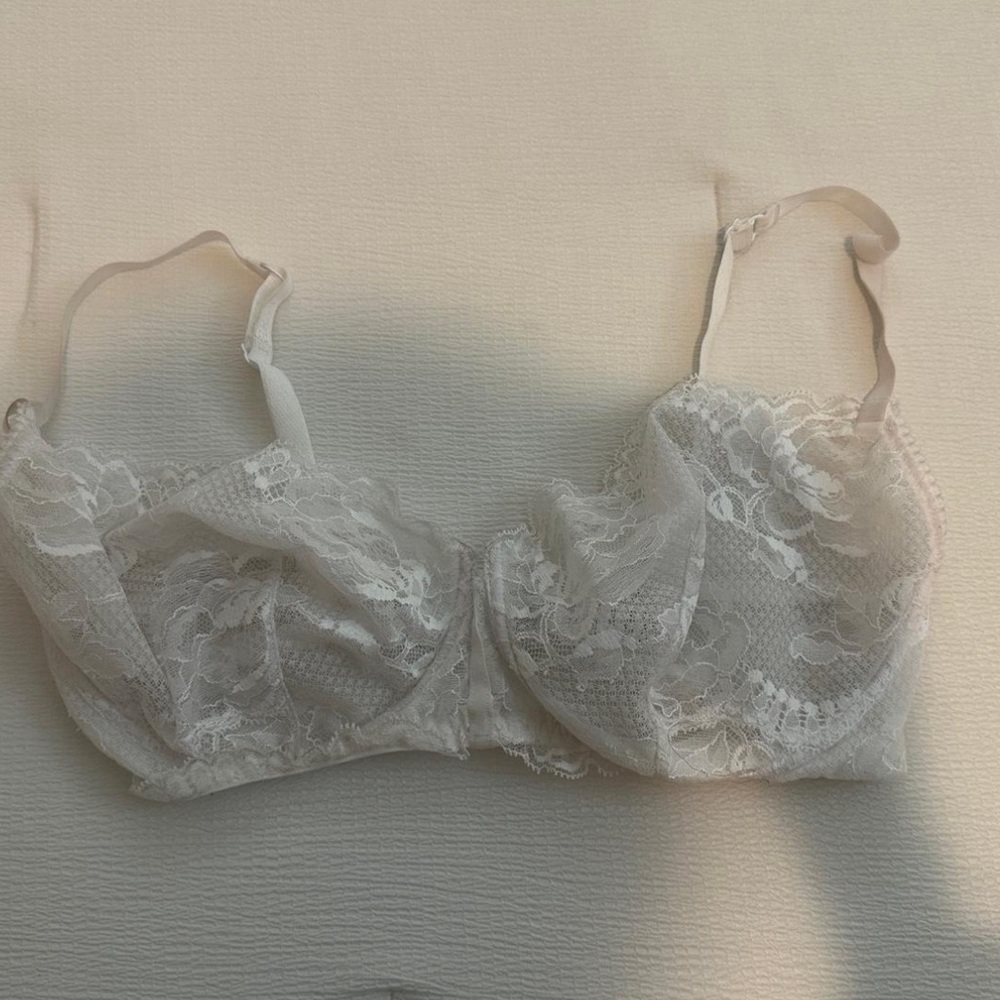 White la Perla bra size 38D